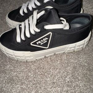Prada Re-Nylon Garbadine Sneakers